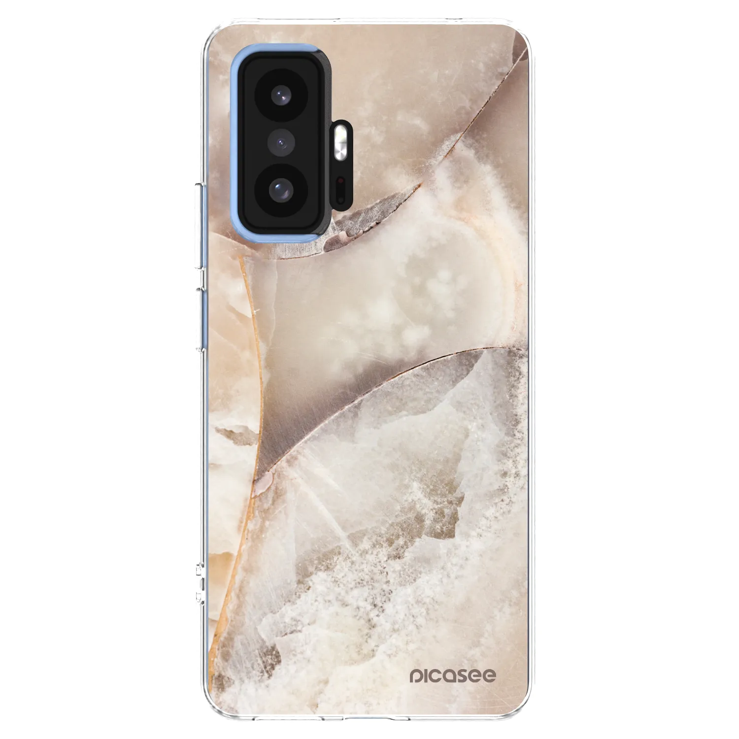 Picasee husă transparentă din silicon pentru Xiaomi 11T Pro - Cream marble