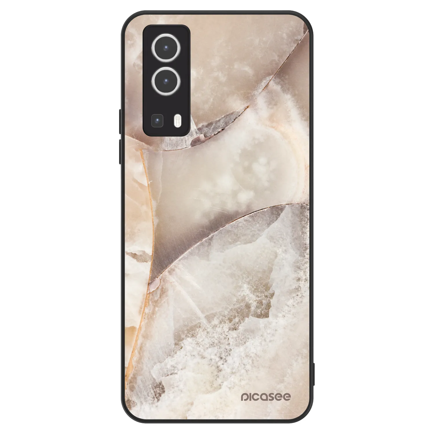 Picasee ULTIMATE CASE pentru Vivo Y72 5G - Cream marble