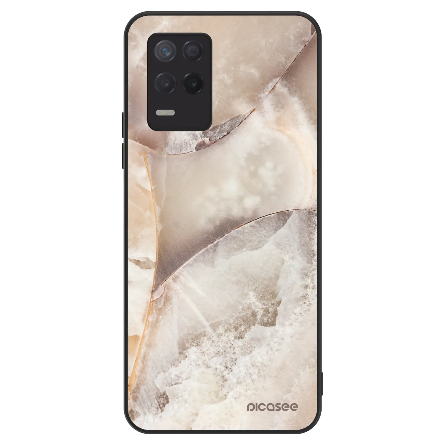 Picasee ULTIMATE CASE pentru Realme 8 5G - Cream marble