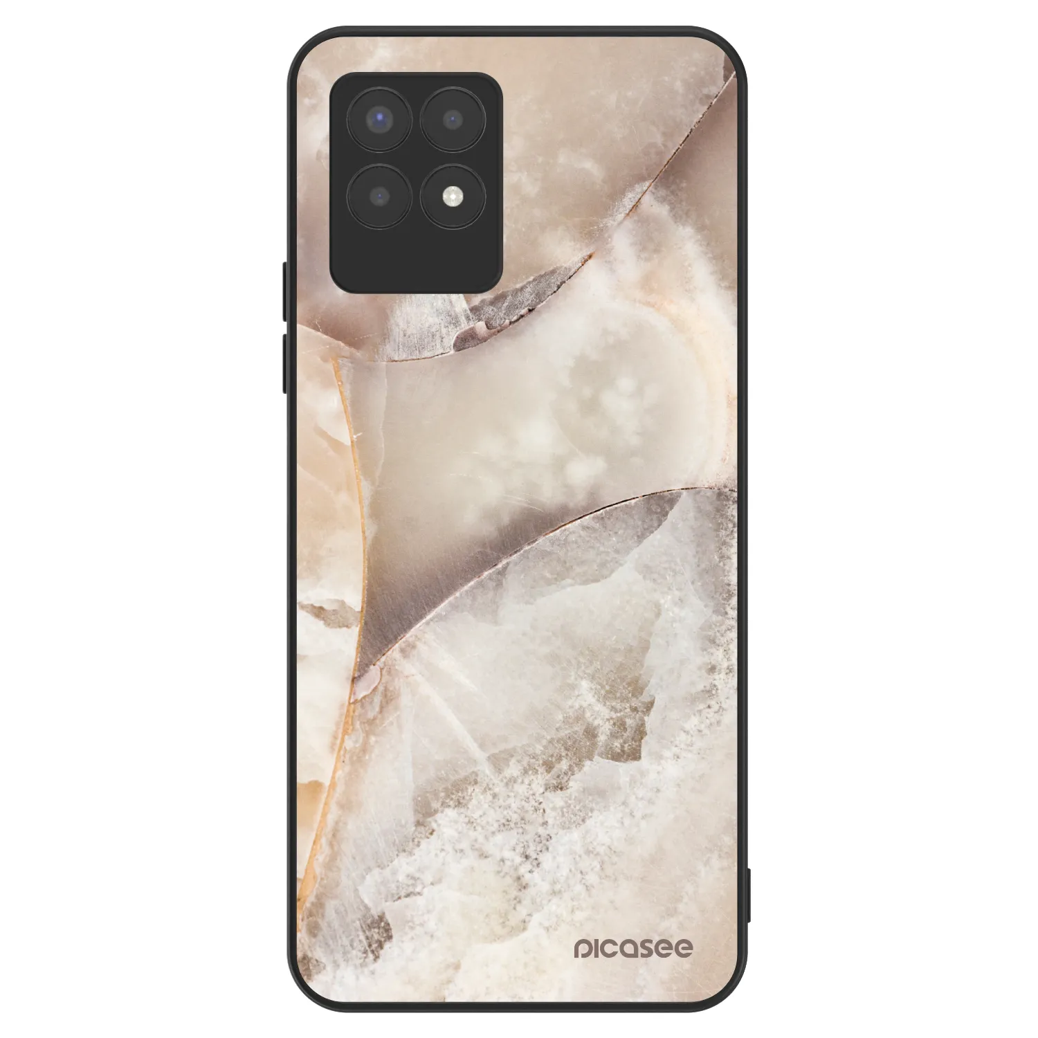 Picasee ULTIMATE CASE pentru Realme 8i - Cream marble