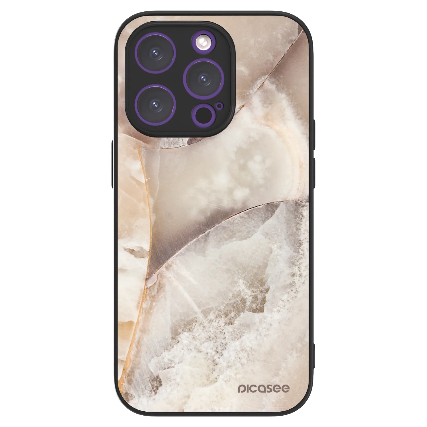 Picasee ULTIMATE CASE pentru Apple iPhone 14 Pro - Cream marble