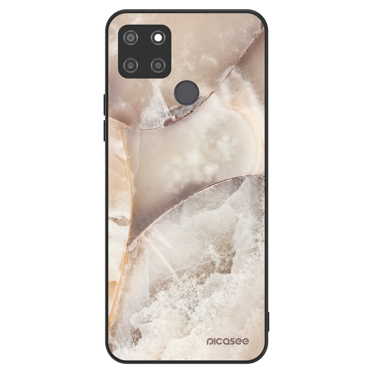 Picasee ULTIMATE CASE pentru Realme C21Y - Cream marble
