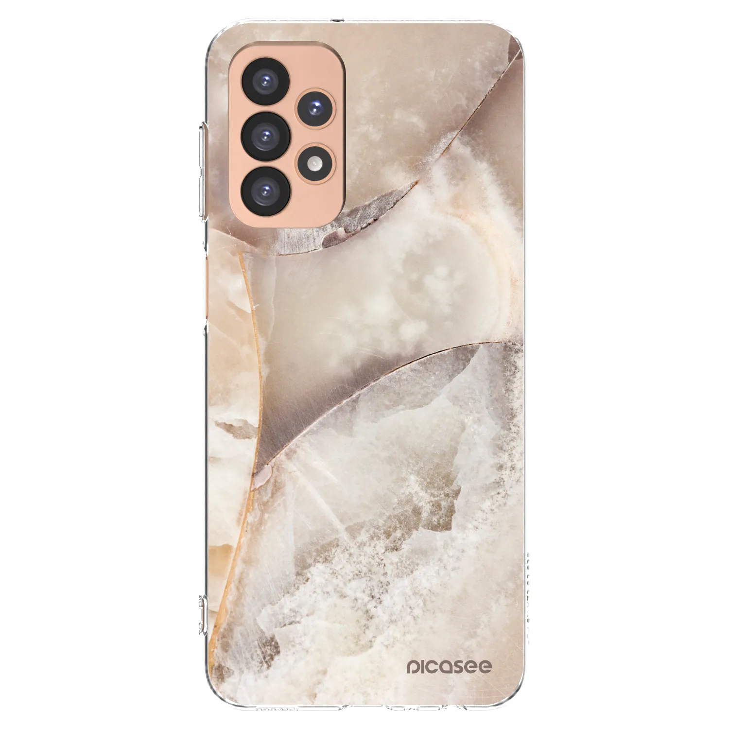 Picasee husă transparentă din silicon pentru Samsung Galaxy A23 A236B 5G - Cream marble