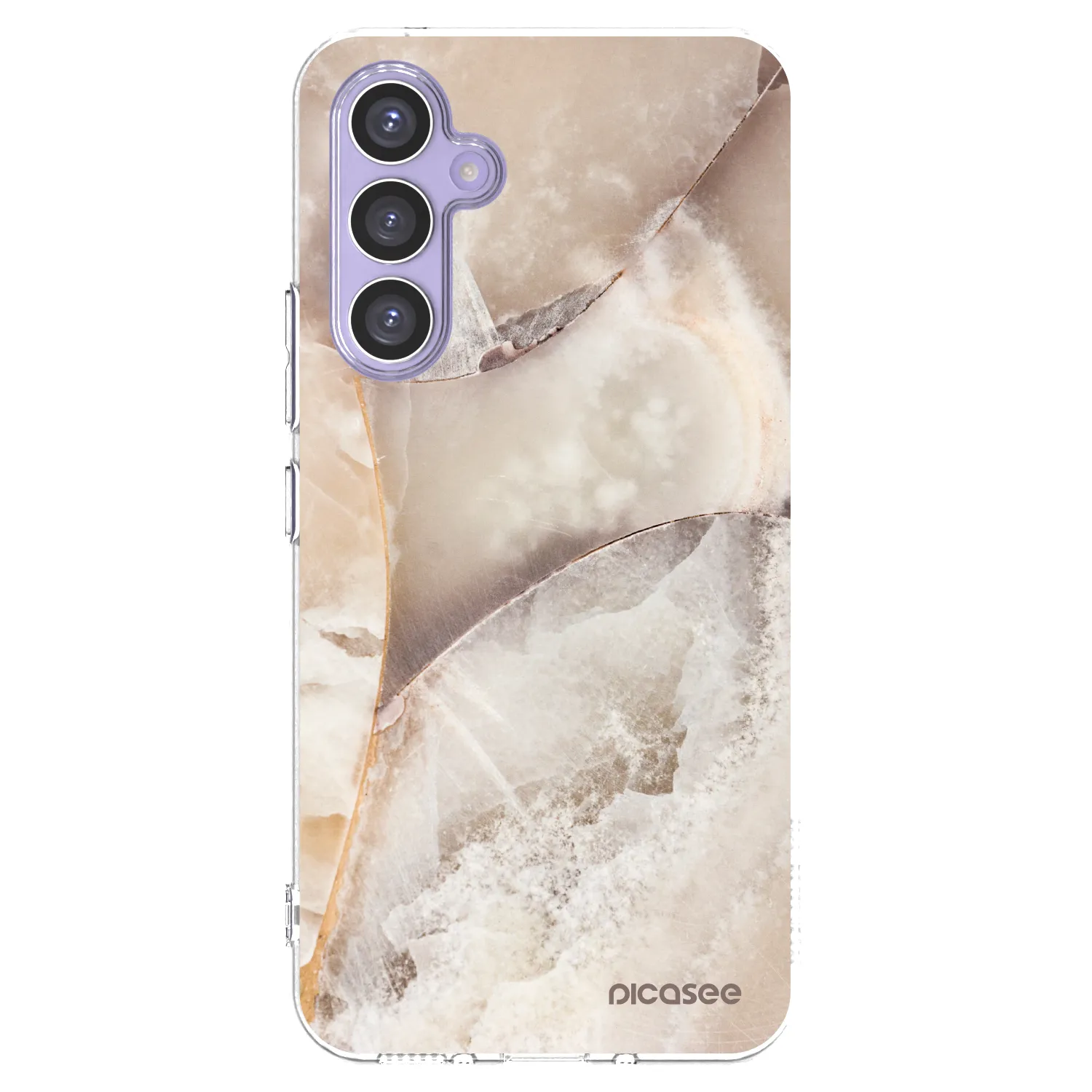 Picasee husă transparentă din silicon pentru Samsung Galaxy A54 5G A546B - Cream marble