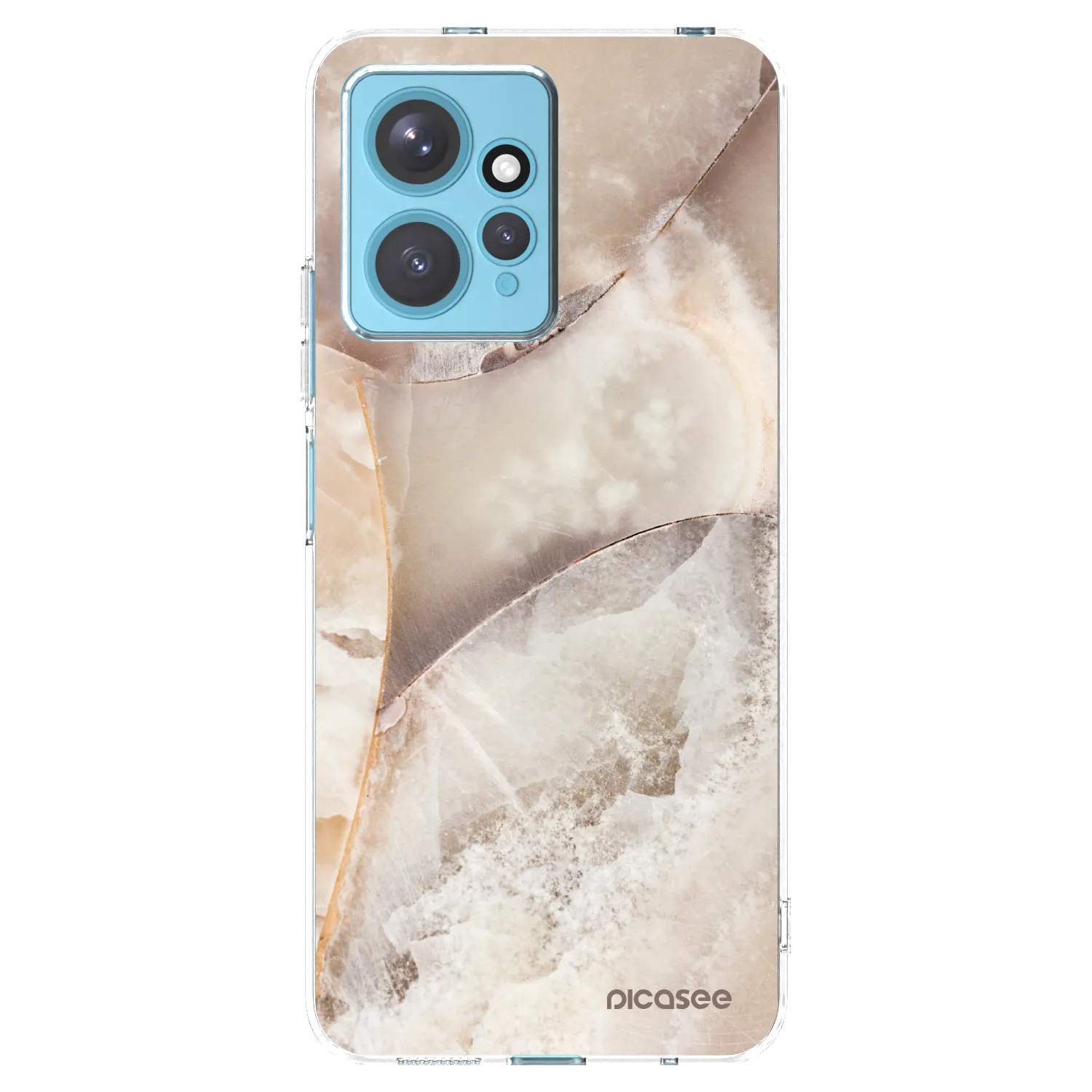 Picasee husă transparentă din silicon pentru Xiaomi Redmi Note 12 4G - Cream marble