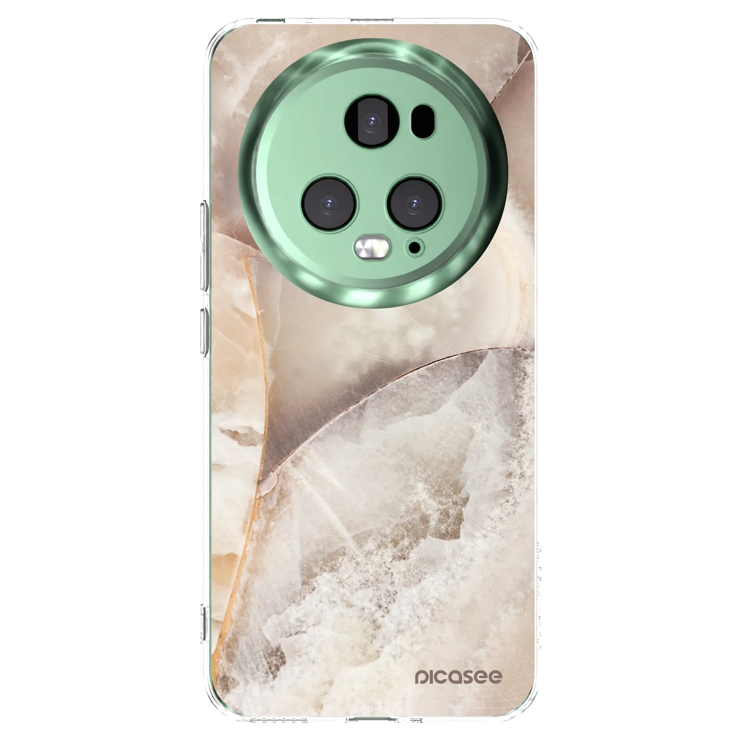 Picasee husă transparentă din silicon pentru Honor Magic5 Pro - Cream marble