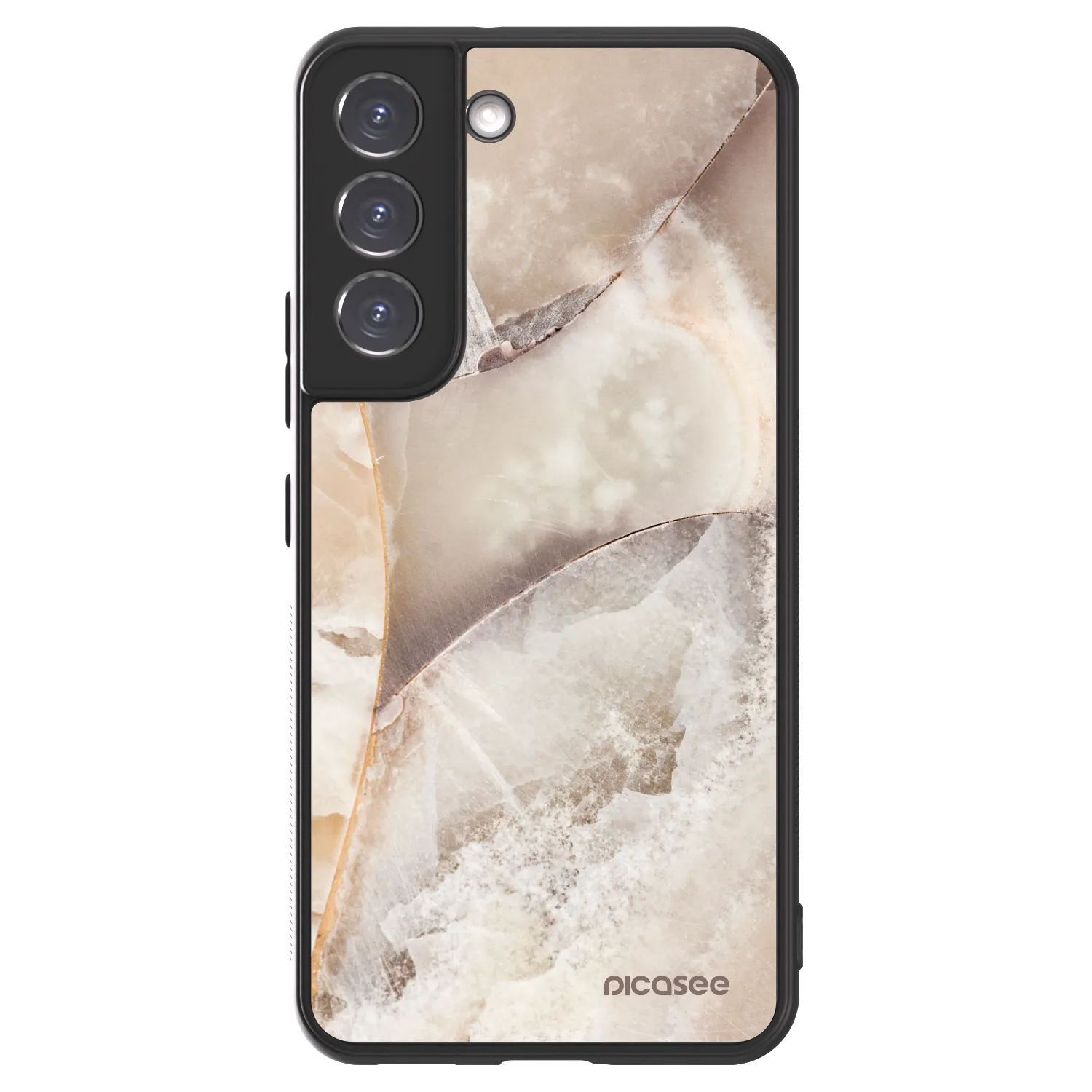 Picasee ULTIMATE CASE PowerShare pentru Samsung Galaxy S22 5G - Cream marble