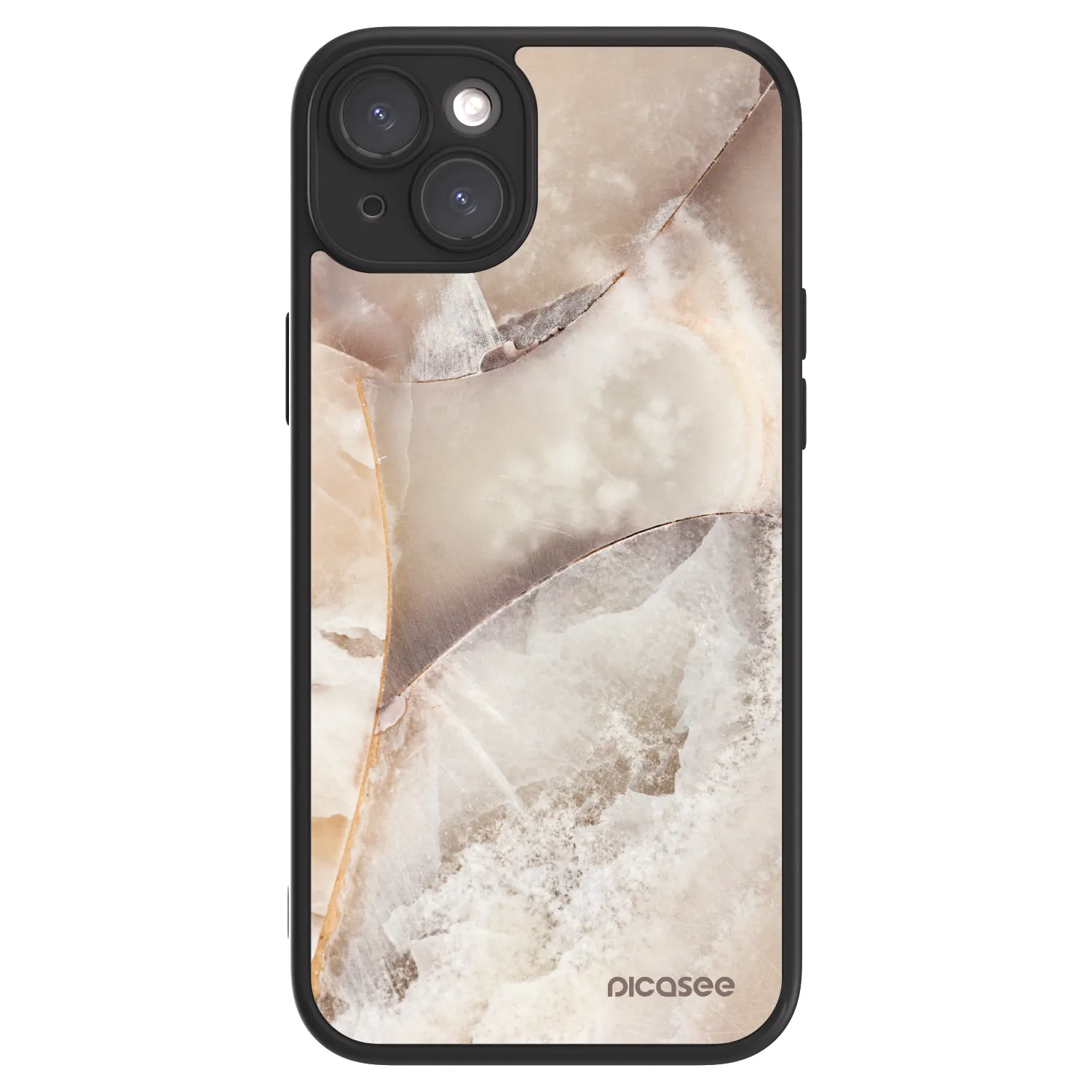 Picasee ULTIMATE CASE pentru Apple iPhone 15 Plus - Cream marble