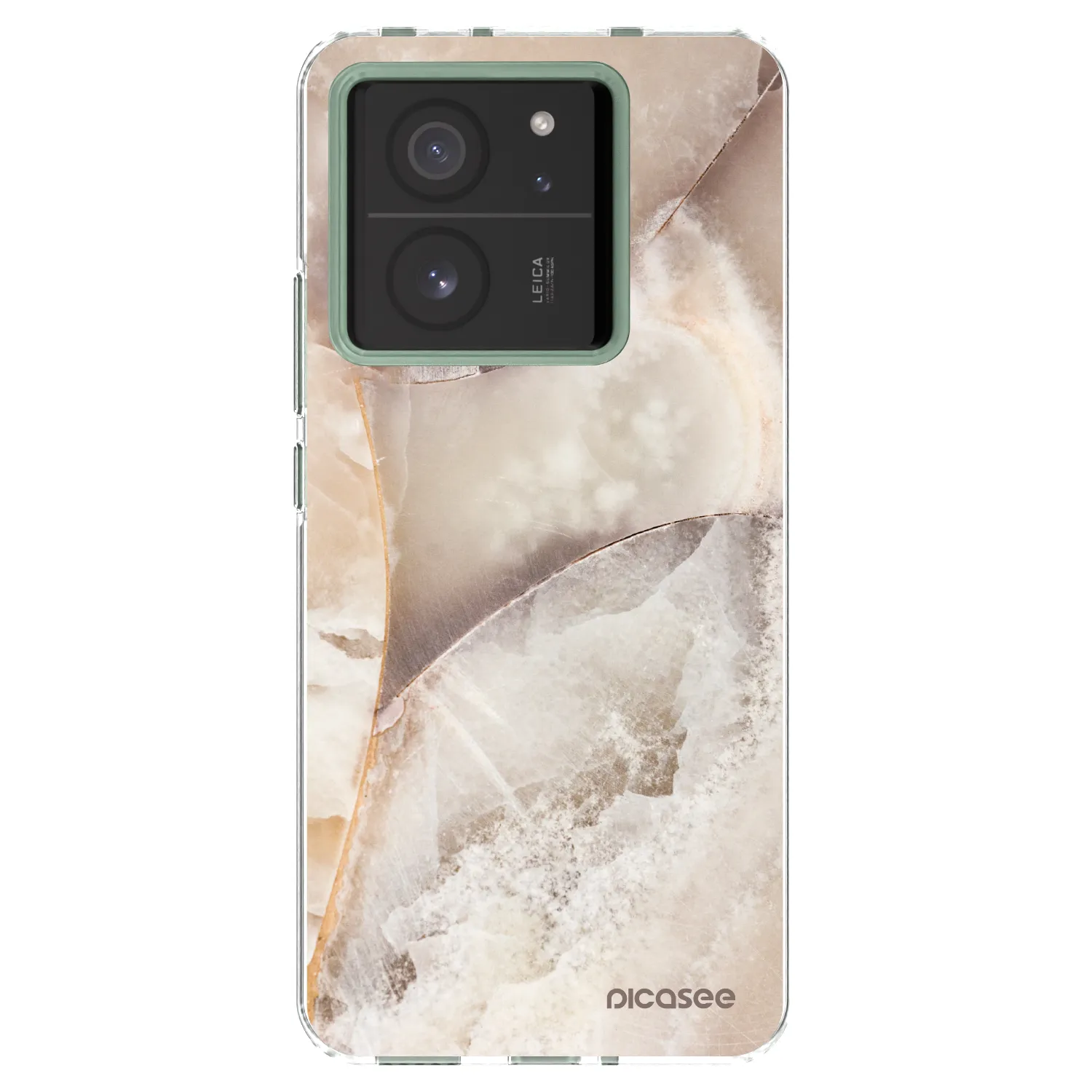 Picasee husă transparentă din silicon pentru Xiaomi 13T - Cream marble