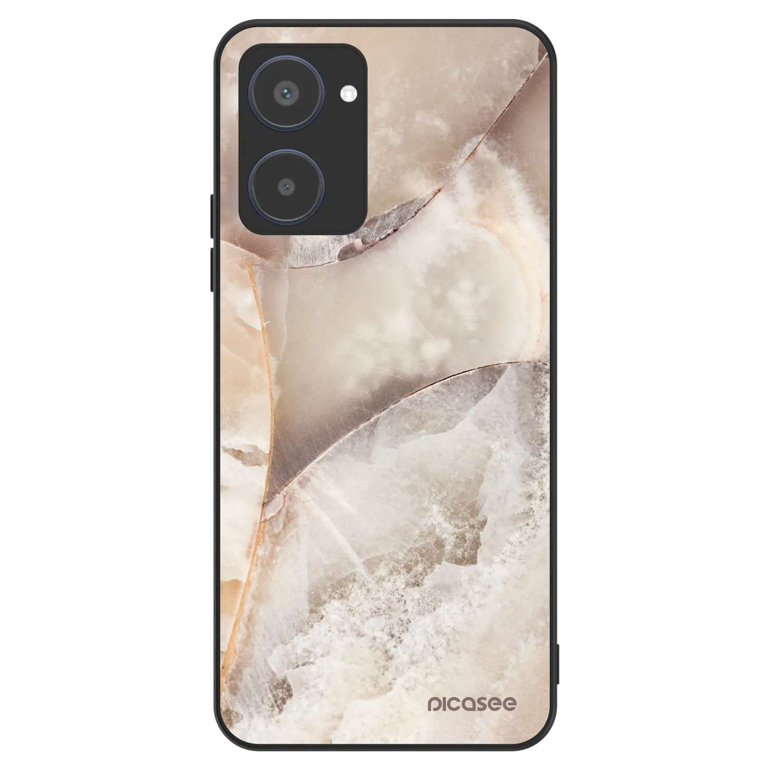 Picasee ULTIMATE CASE pentru Realme 10 4G - Cream marble