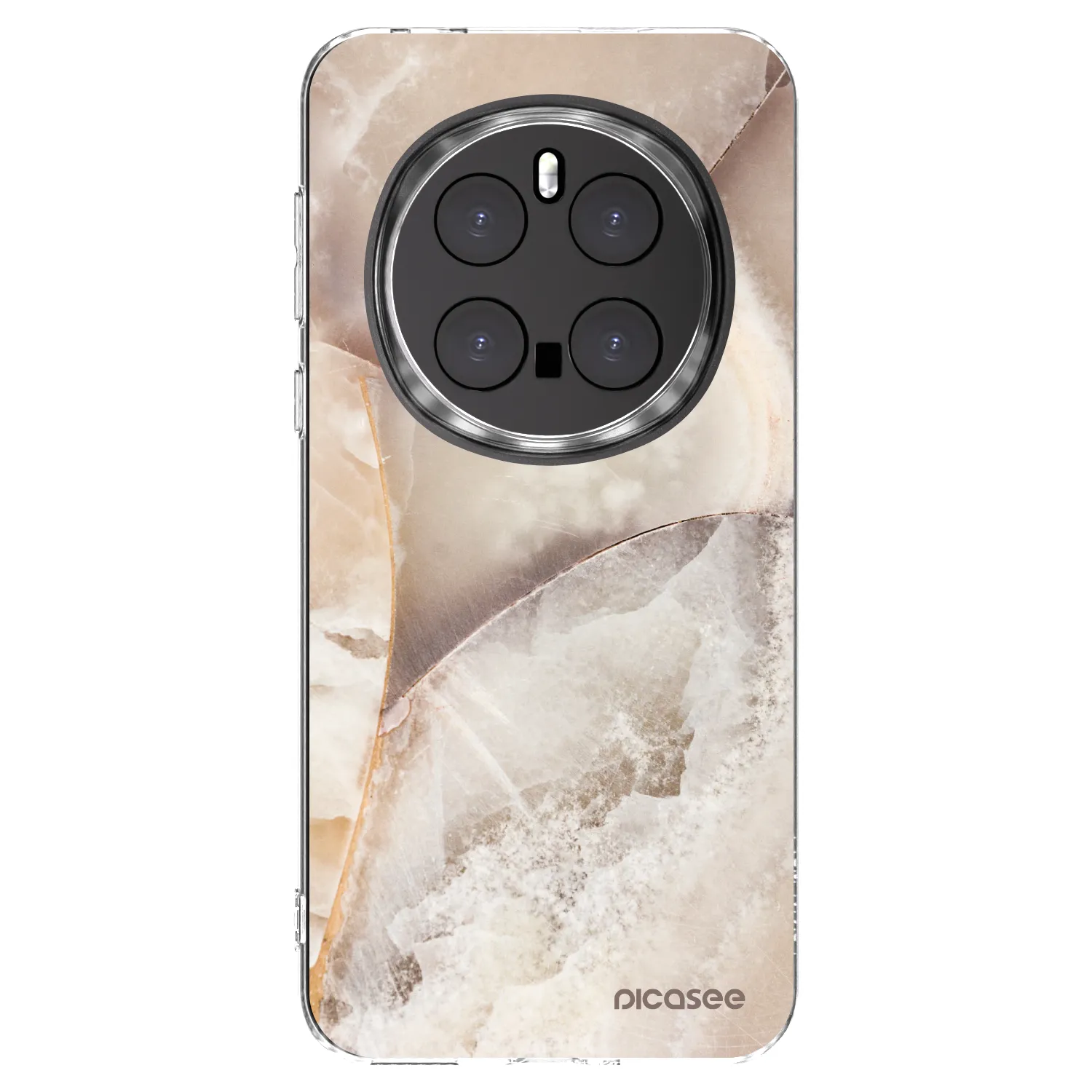 Picasee husă transparentă din silicon pentru Honor Magic7 Pro 5G - Cream marble