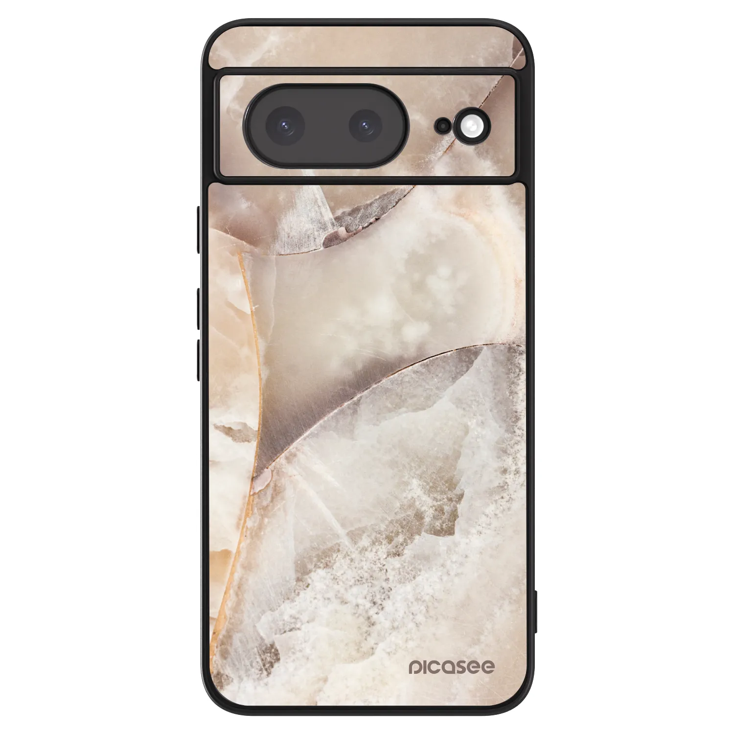 Picasee ULTIMATE CASE pentru Google Pixel 8a - Cream marble