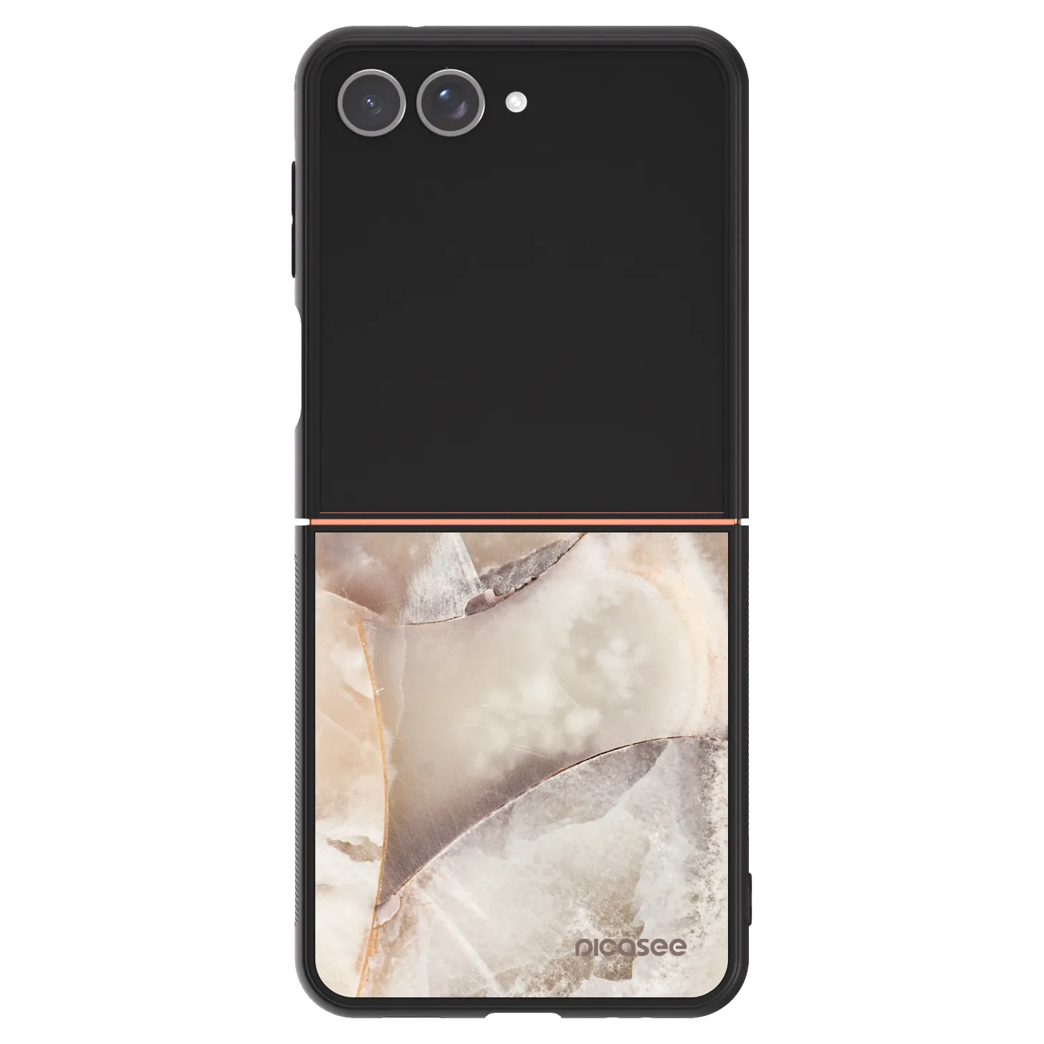 Picasee ULTIMATE CASE pentru Samsung Galaxy Z Flip7 5G - Cream marble