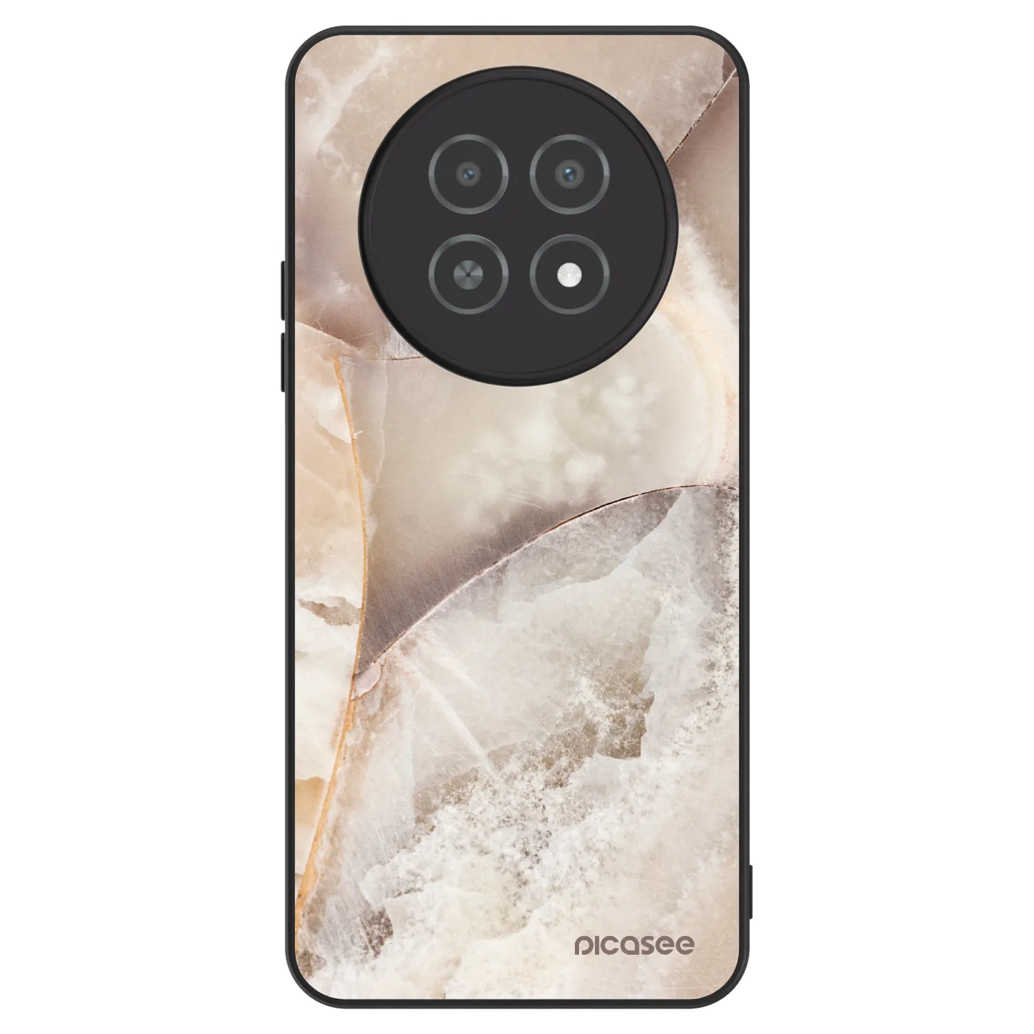 Picasee ULTIMATE CASE pentru Realme 12X - Cream marble