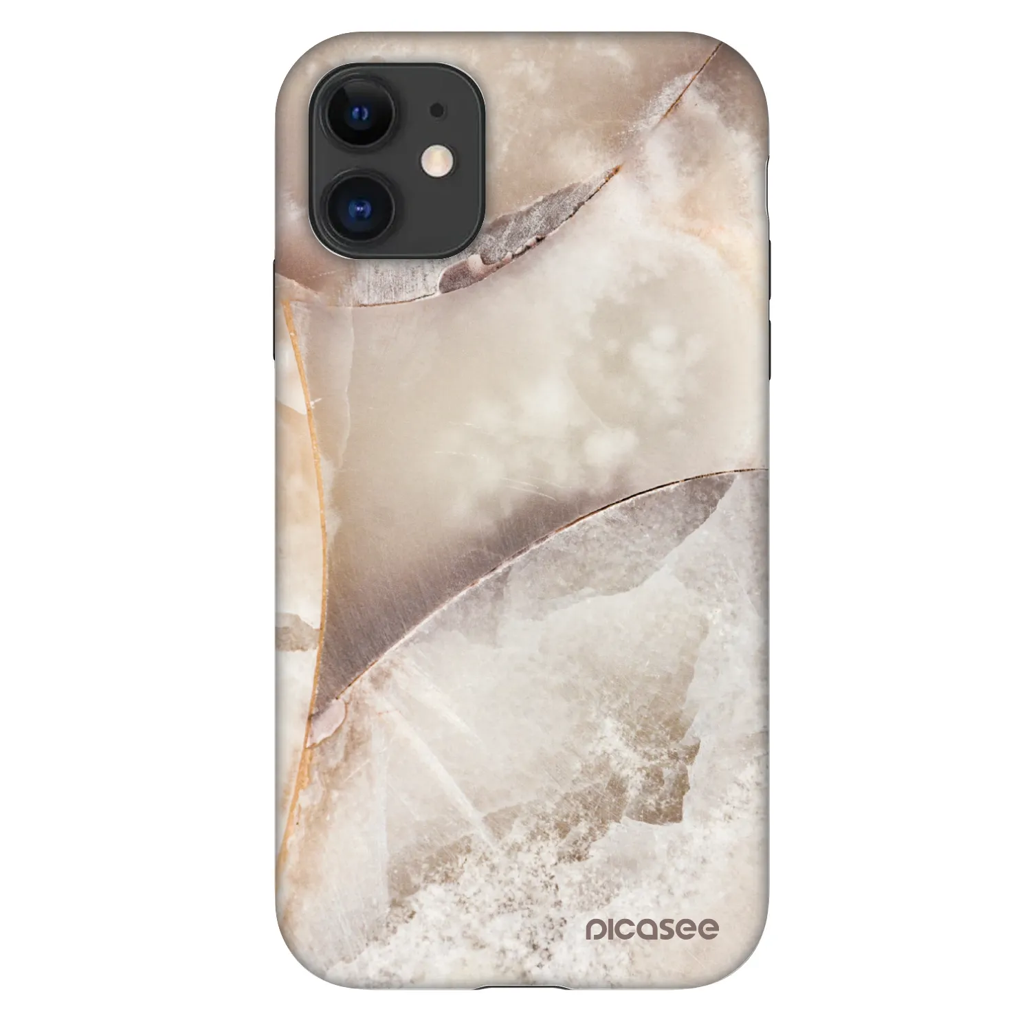 Picasee Fashion Case pentru Apple iPhone 11 - Cream marble