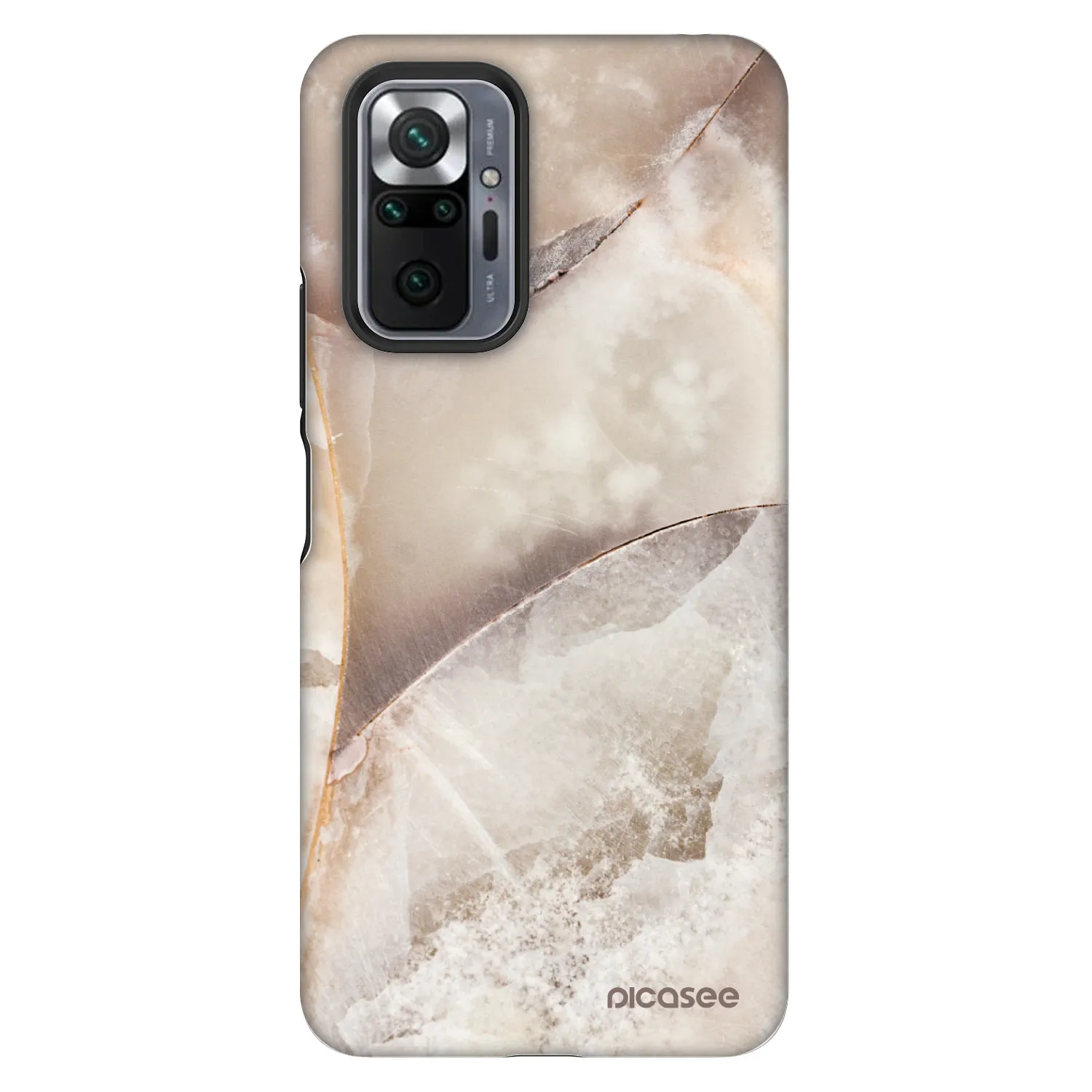 Picasee Fashion Case pentru Xiaomi Redmi Note 10 Pro - Cream marble