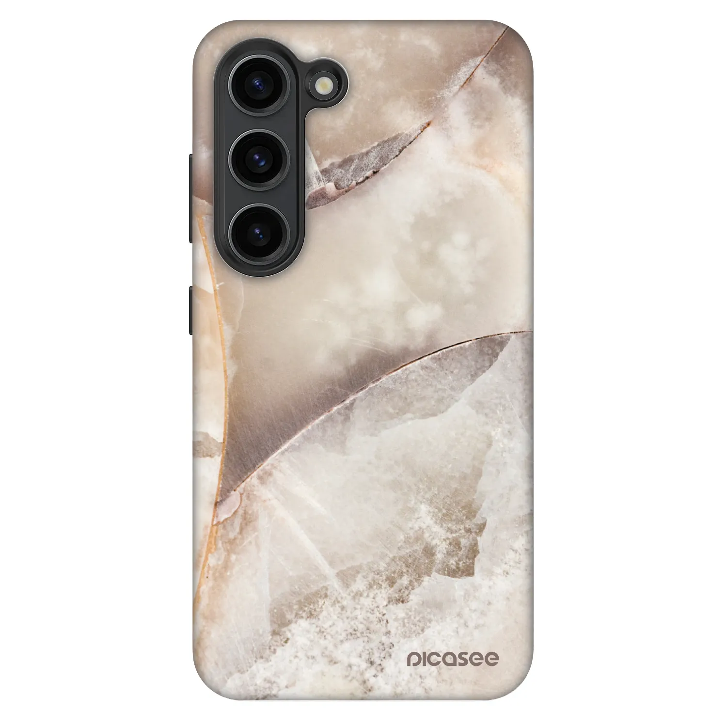 Picasee Fashion Case pentru Samsung Galaxy S23 5G - Cream marble