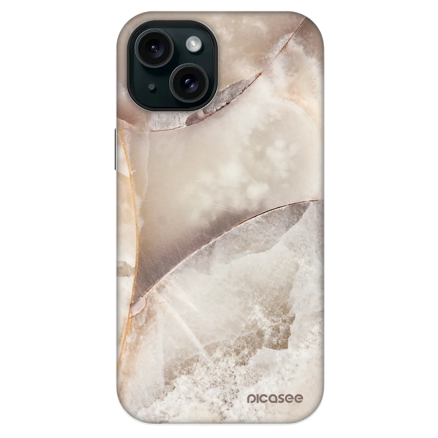 Picasee Fashion Case MagSafe pentru Apple iPhone 13 - Cream marble