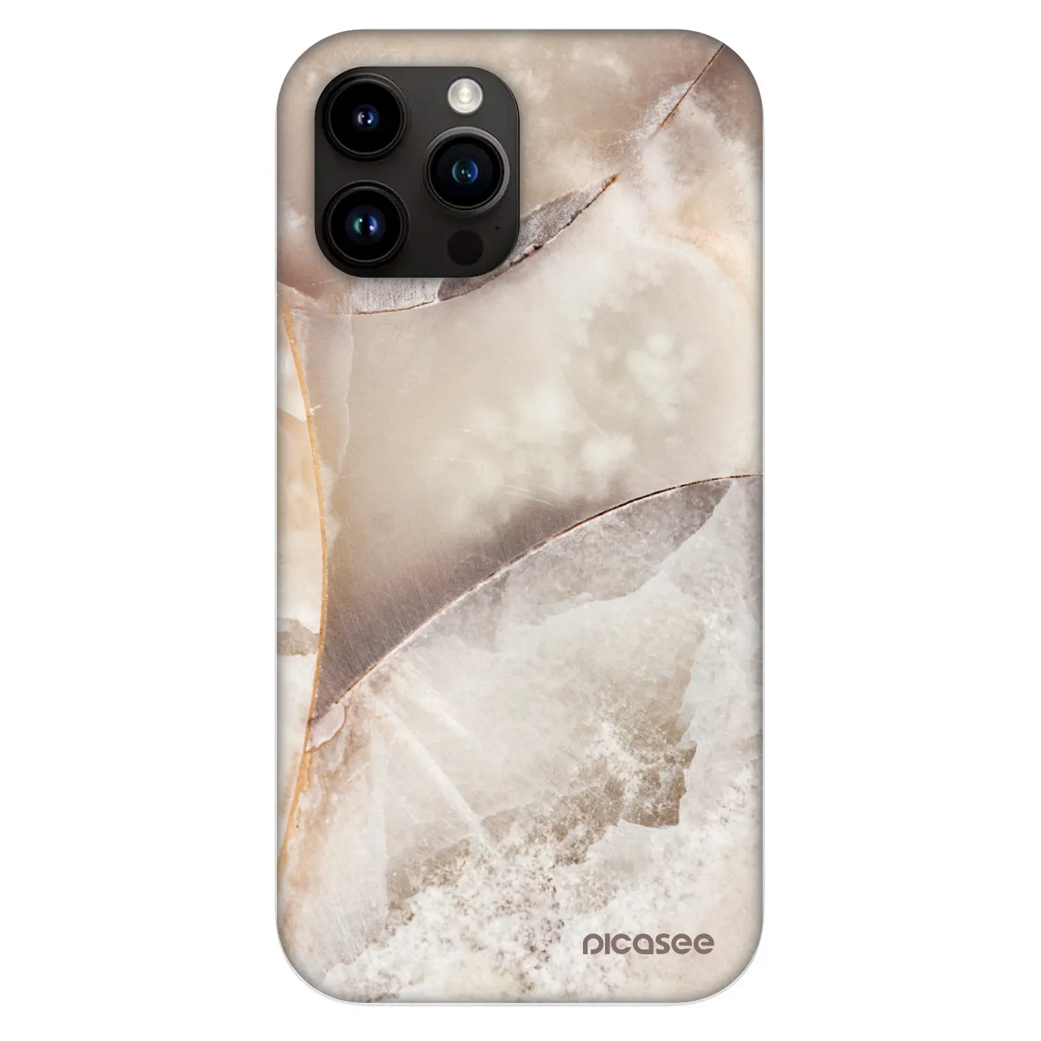 Picasee Fashion Case MagSafe pentru Apple iPhone 13 Pro Max - Cream marble