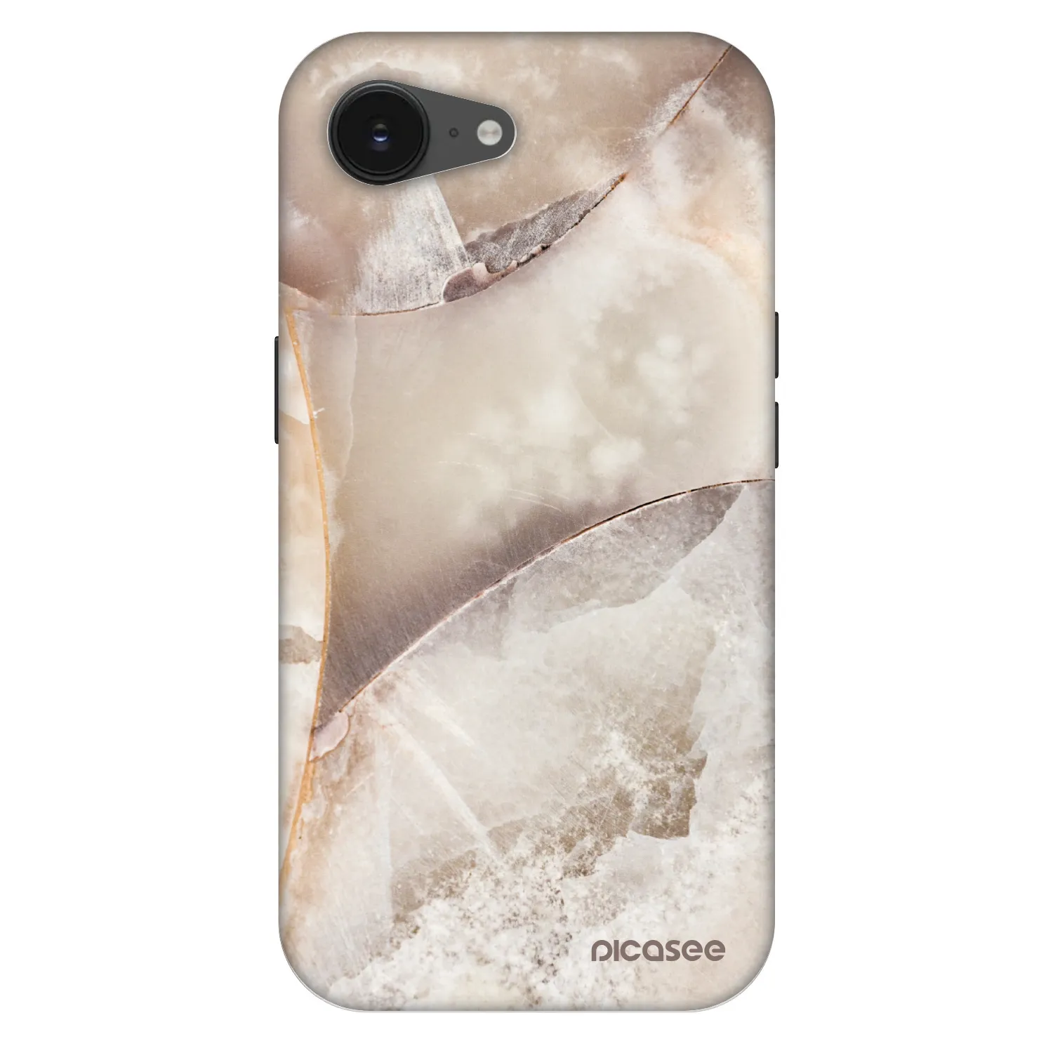 Picasee Fashion Case MagSafe pentru Apple iPhone 16e - Cream marble