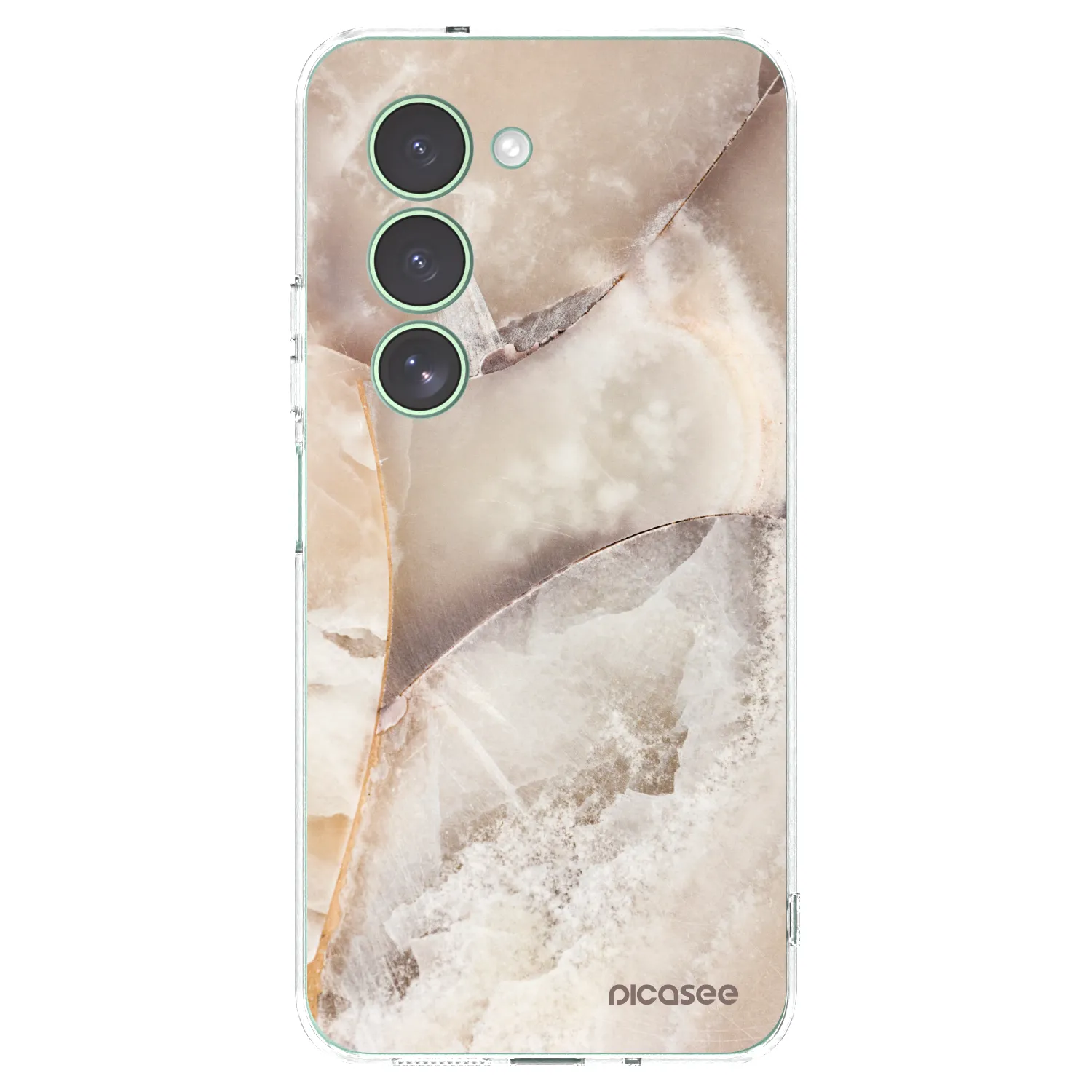 Picasee husă transparentă din silicon pentru Xiaomi Redmi 15 5G - Cream marble