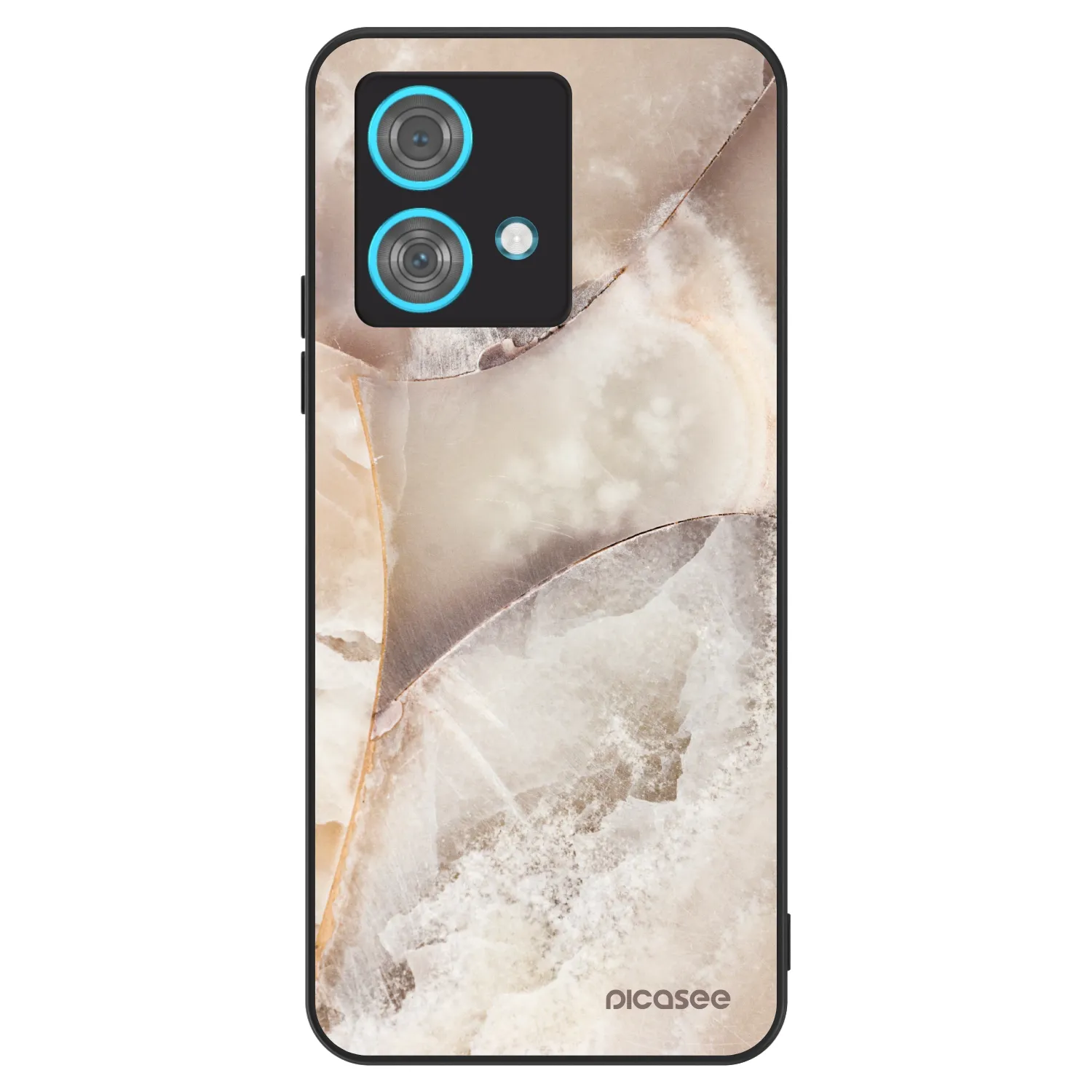 Picasee ULTIMATE CASE pentru Motorola Edge 40 Neo - Cream marble