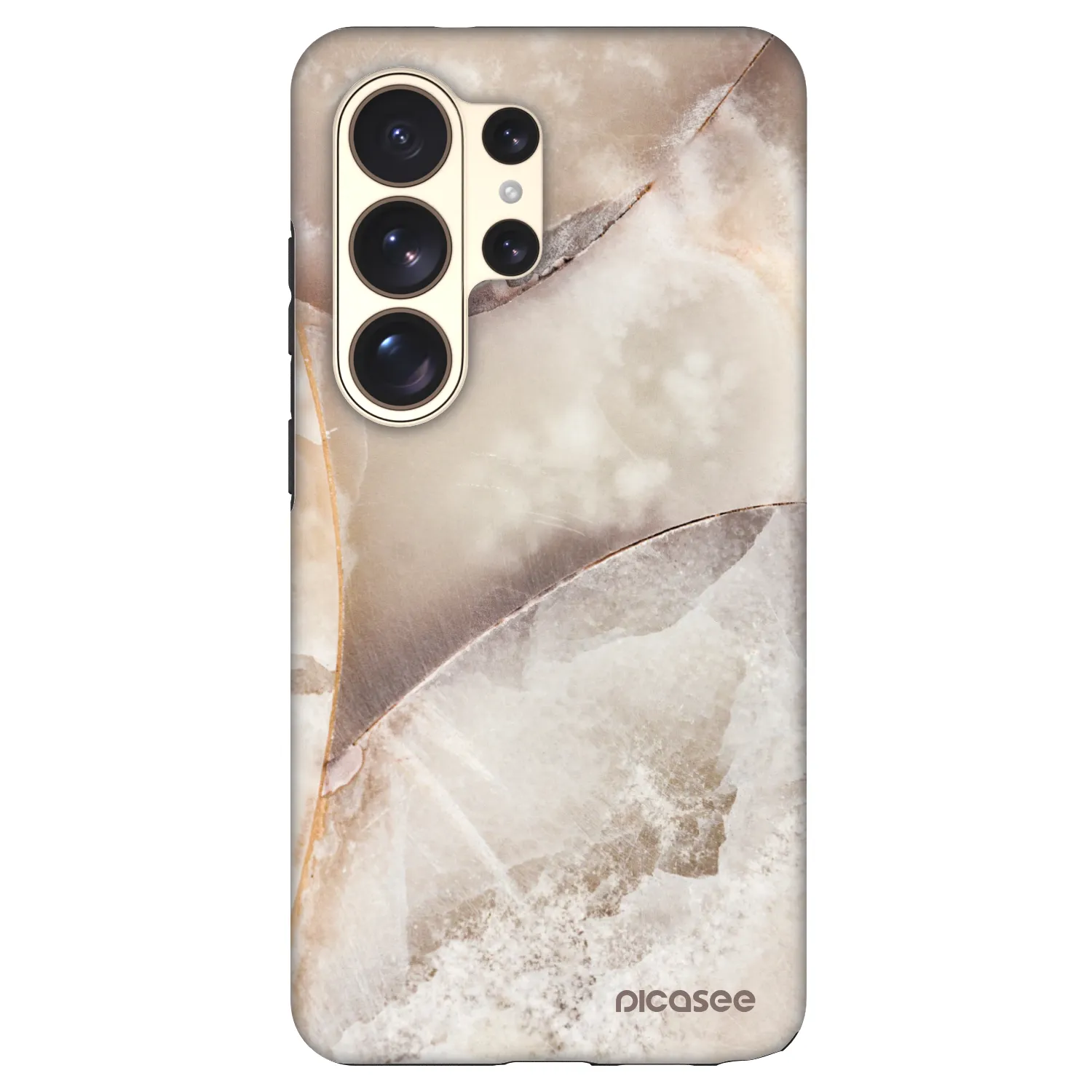 Picasee Fashion Case PowerShare pro Samsung Galaxy S26 Ultra - Cream marble