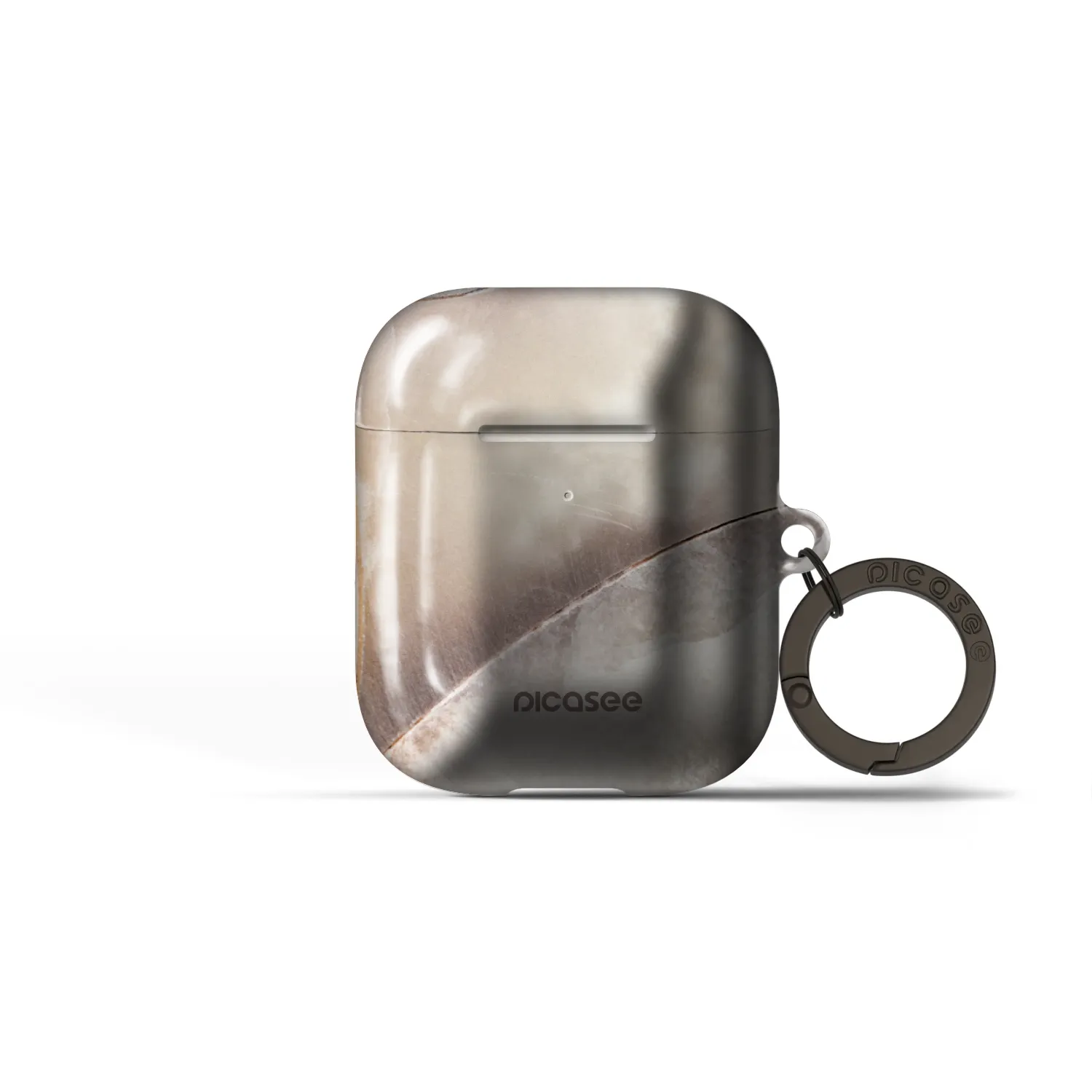 Picasee Obal pro Apple AirPods 2 - Cream marble