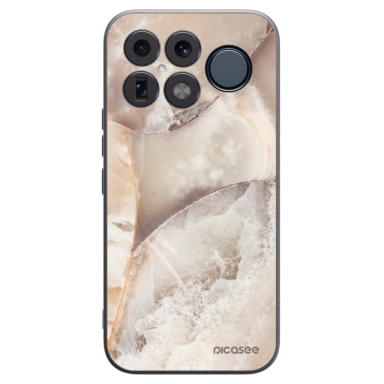 Picasee husă neagră din silicon pentru Xiaomi Poco F8 Ultra - Cream marble