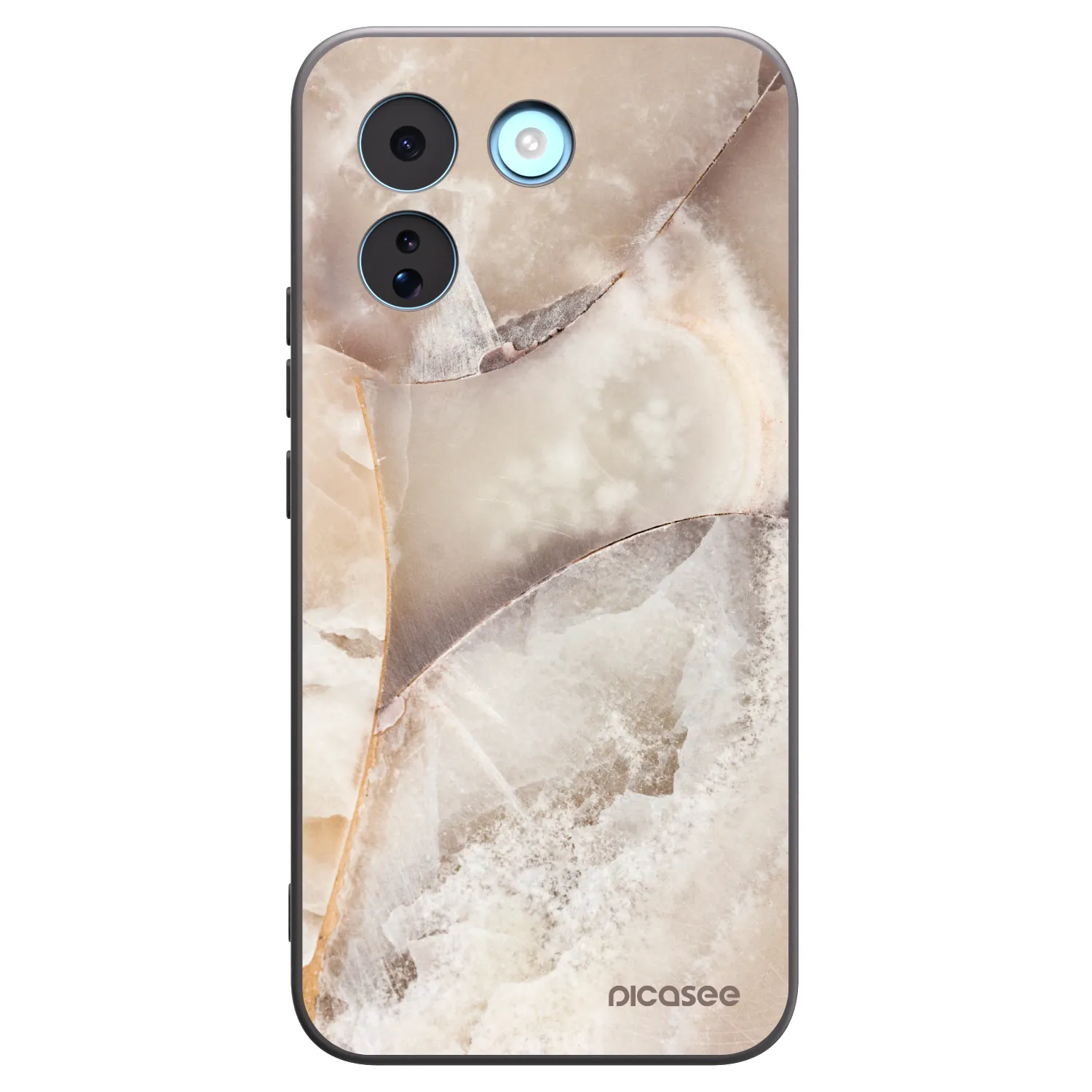 Picasee husă neagră din silicon pentru Xiaomi Redmi Note 17 Pro MAX 5G - Cream marble