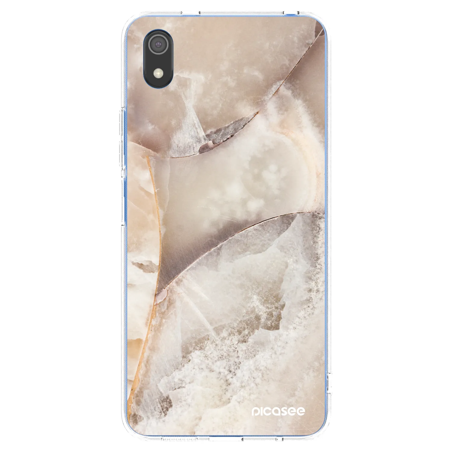Picasee husă transparentă din silicon pentru Xiaomi Redmi 7A - Cream marble