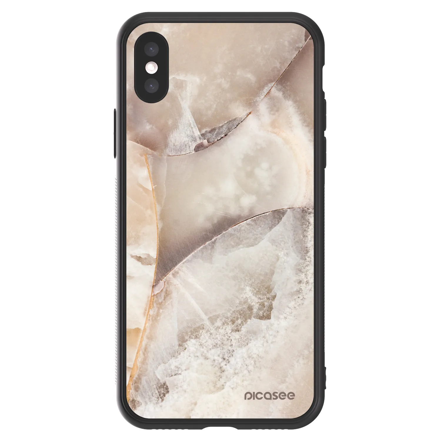 Picasee ULTIMATE CASE pentru Apple iPhone X/XS - Cream marble