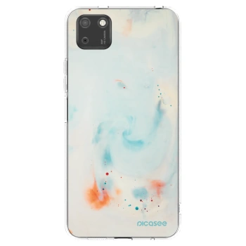 Picasee husă transparentă din silicon pentru Huawei Y5P - Splash
