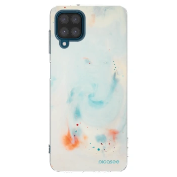 Picasee husă transparentă din silicon pentru Samsung Galaxy A12 A125F - Splash