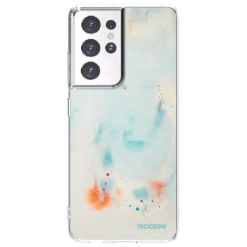 Picasee husă transparentă din silicon pentru Samsung Galaxy S21 Ultra 5G G998B - Splash