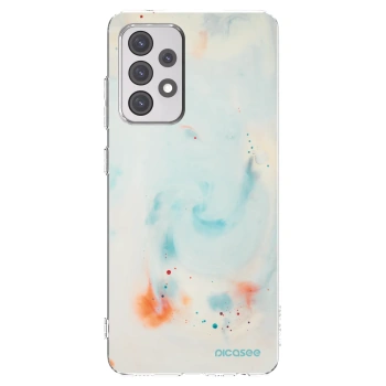 Picasee husă transparentă din silicon pentru Samsung Galaxy A52 5G A525F - Splash