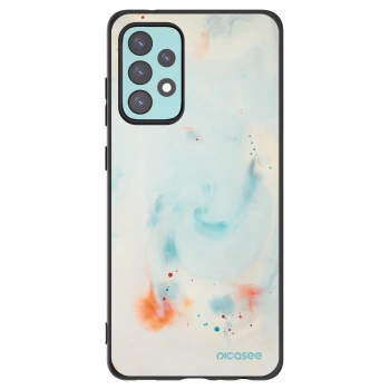 Picasee husă neagră din silicon pentru Samsung Galaxy A72 A725F - Splash