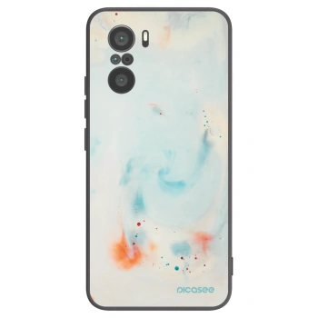 Picasee husă neagră din silicon pentru Xiaomi Poco F3 - Splash