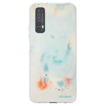 Picasee husă transparentă din silicon pentru Realme 7 - Splash