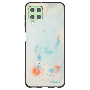 Picasee husă neagră din silicon pentru Samsung Galaxy A22 A225F 4G - Splash