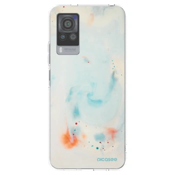Picasee husă transparentă din silicon pentru Vivo X60 Pro 5G - Splash
