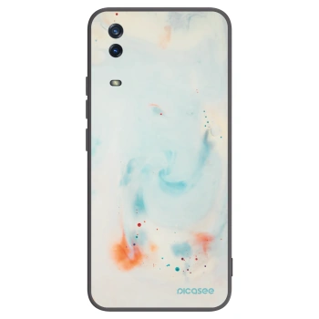 Picasee husă neagră din silicon pentru Vivo Y11s - Splash