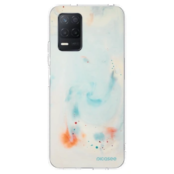 Picasee husă transparentă din silicon pentru Realme 8 5G - Splash