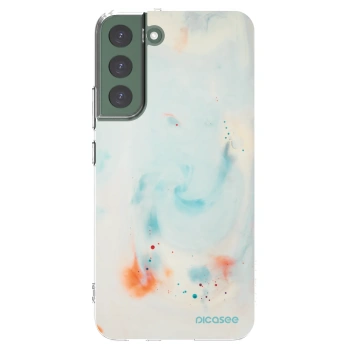 Picasee husă transparentă din silicon pentru Samsung Galaxy S22+ 5G - Splash