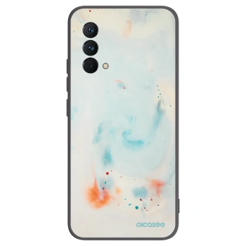 Picasee husă neagră din silicon pentru Realme GT Master Edition 5G - Splash