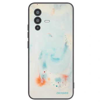 Picasee husă neagră din silicon pentru Vivo V23 5G - Splash