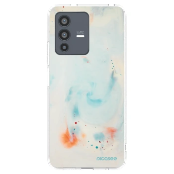 Picasee husă transparentă din silicon pentru Vivo V23 5G - Splash