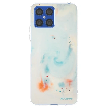 Picasee husă transparentă din silicon pentru Honor X8 4G - Splash