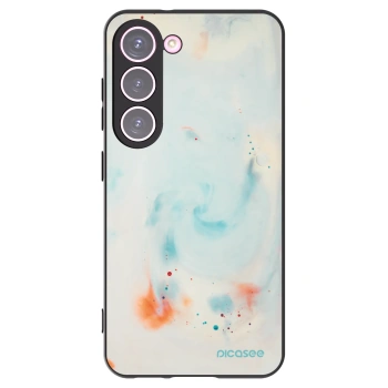 Picasee husă neagră din silicon pentru Samsung Galaxy S23 5G - Splash
