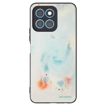 Picasee husă neagră din silicon pentru Honor X8 5G - Splash